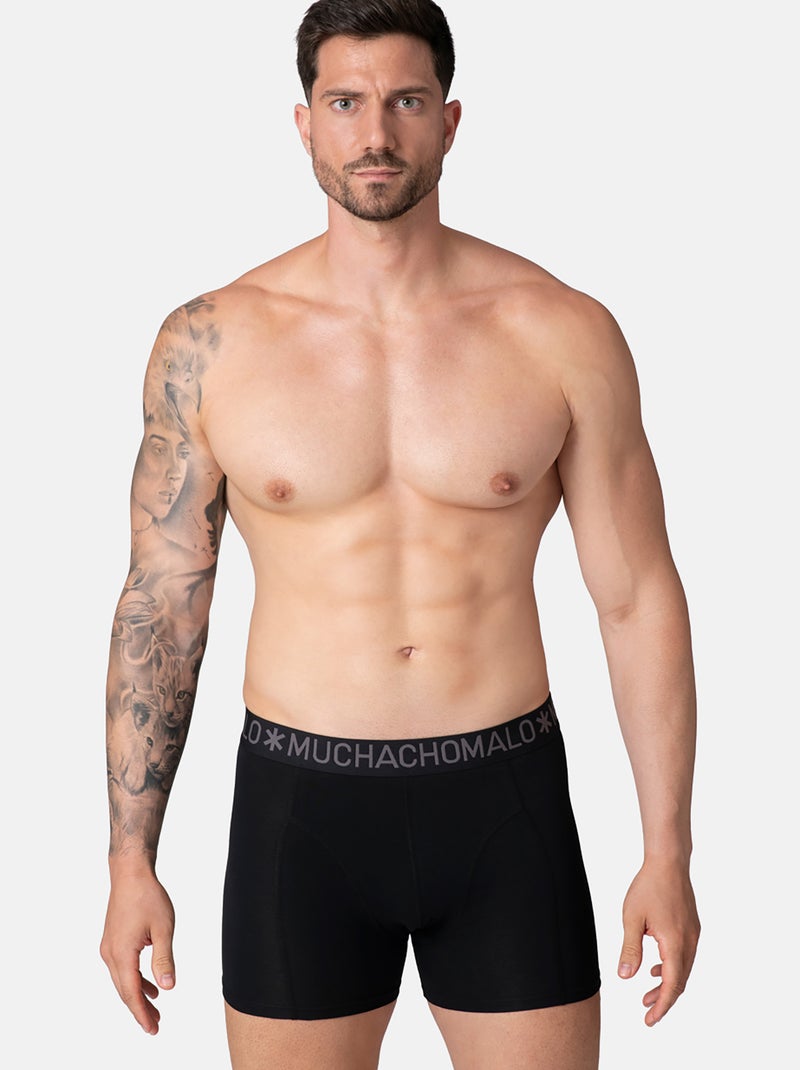 Confezione da 5 boxer Muchachomalo Nero Blu - Kiabi
