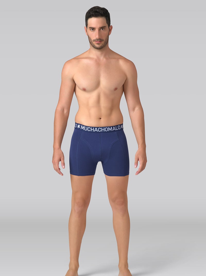 Confezione da 5 boxer Muchachomalo Nero Blu - Kiabi