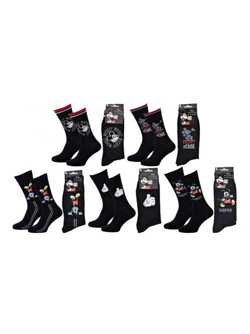 Confezione da 5 Calzini Uomo DISNEY MICKEY MOUSE - Kiabi Confezione da 5 Calzini Uomo DISNEY MICKEY MOUSE - Kiabi