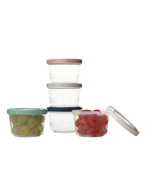 Confezione da 5 contenitori Thermobaby da 250 ml per pasti del bebè con tacche da 20 ml - Kiabi