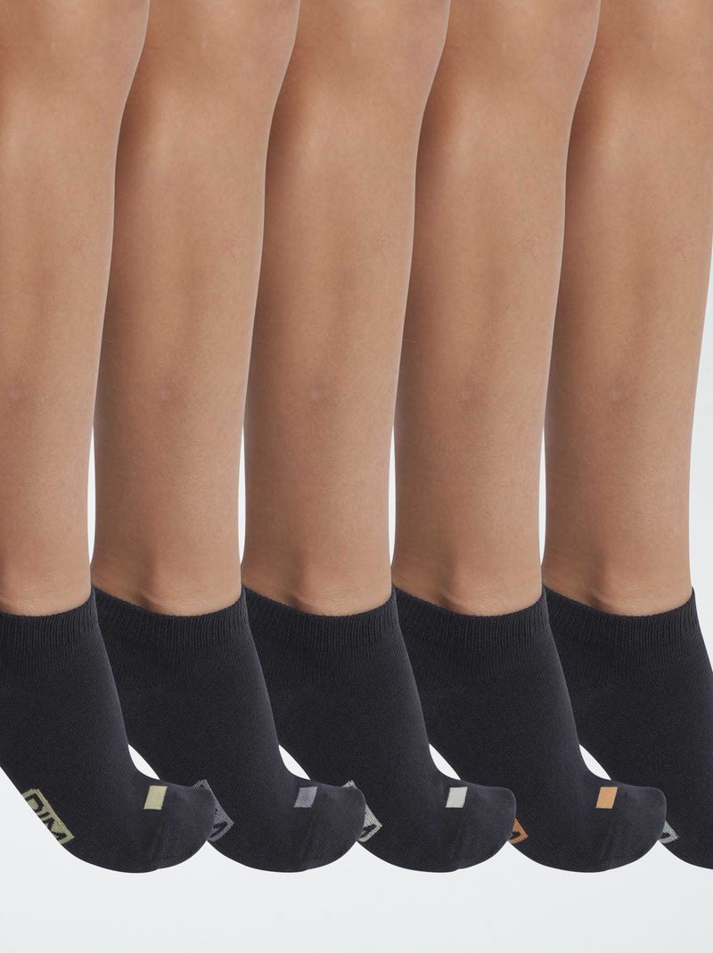 Confezione da 5 paia di calzini \'Dim\' Blu - Kiabi