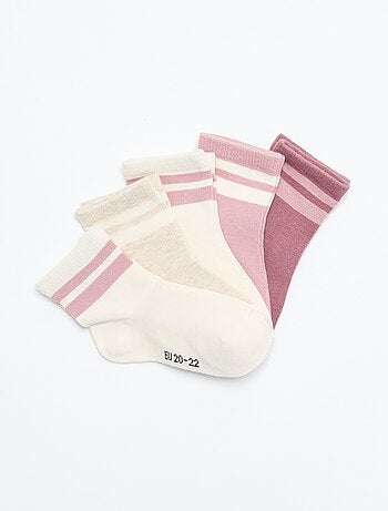 Set di 5 paia di calzini in tessuto stretch