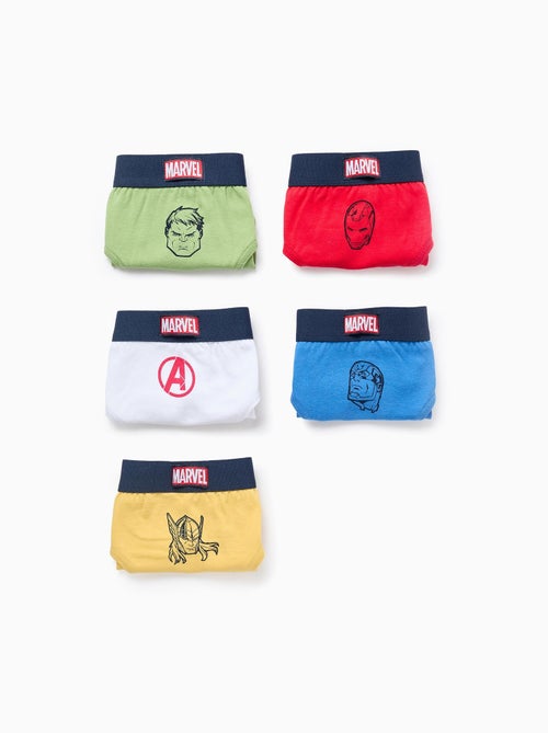Confezione da 5 slip 'avengers' - Kiabi