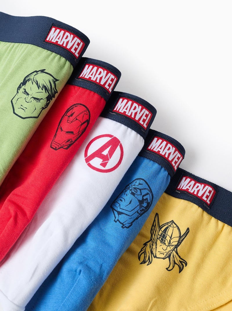 Confezione da 5 slip 'avengers' Multicolore - Kiabi