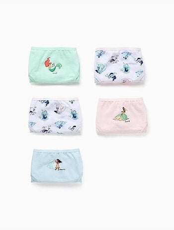 Confezione da 5 slip con principesse disney