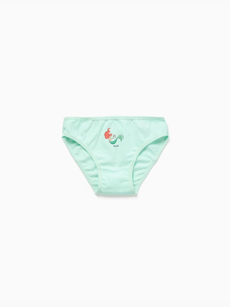 Confezione da 5 slip con principesse disney Bianco Blu - Kiabi