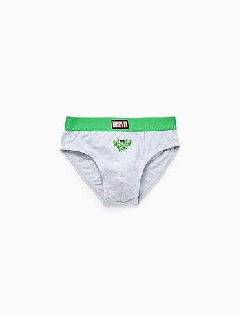 Confezione da 5 slip con stampe avengers
