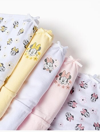 Confezione da 5 slip con stampe di minnie