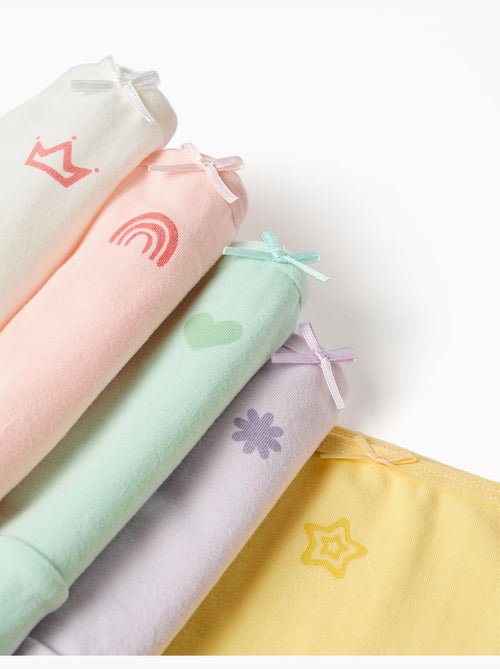 Confezione da 5 slip con stampe e fiocchi - Kiabi Confezione da 5 slip con stampe e fiocchi - Kiabi