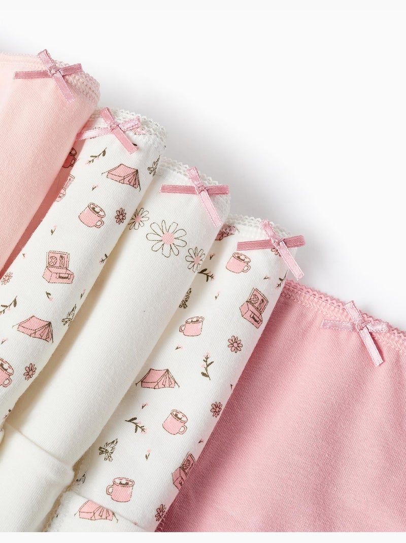 Confezione da 5 slip 'fiori & campeggio' Multicolore - Kiabi