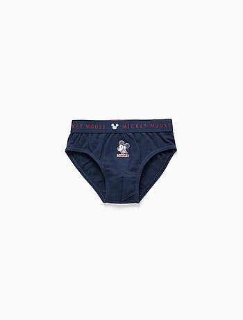 Confezione da 5 slip in cotone con mickey & friends