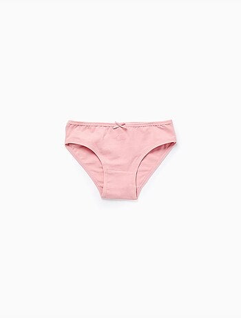 Confezione da 5 slip in cotone con motivo a stelle