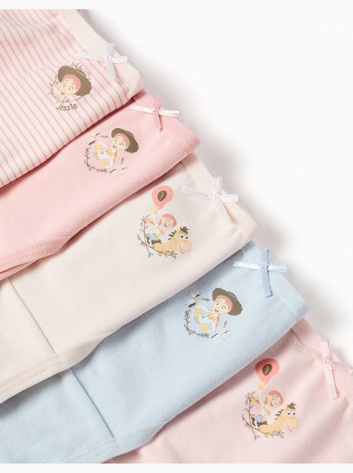 Confezione da 5 slip in cotone con stampe di jessie e bullseye - Kiabi Confezione da 5 slip in cotone con stampe di jessie e bullseye - Kiabi