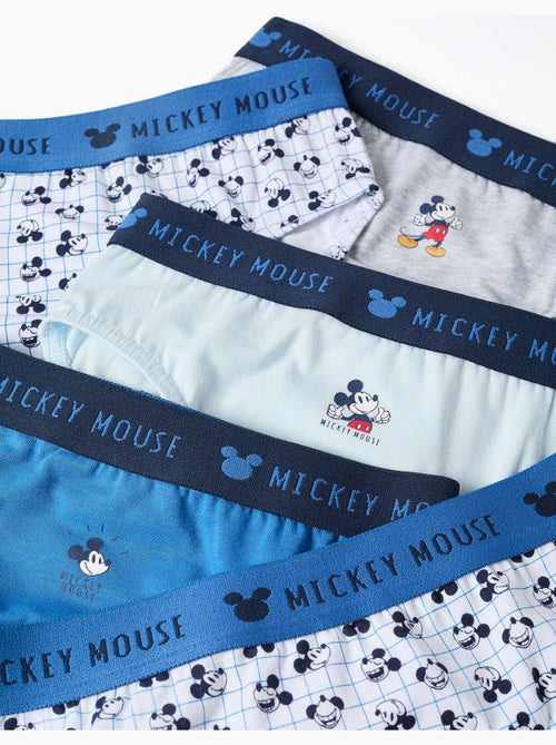 Confezione da 5 slip in cotone con stampe di mickey - Kiabi Confezione da 5 slip in cotone con stampe di mickey - Kiabi