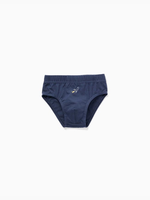 Confezione da 5 slip in cotone con stampe di razzi - Kiabi