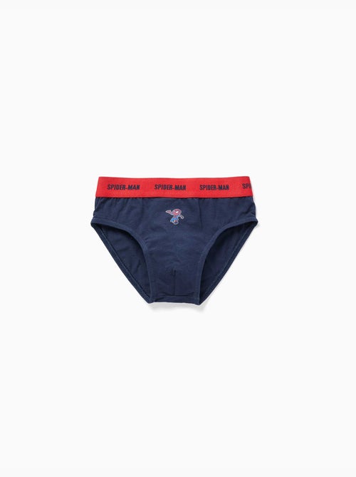 Confezione da 5 slip in cotone con stampe di spider-man - Kiabi