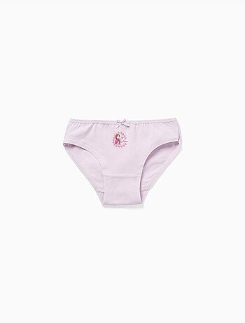 Confezione da 5 slip in cotone con stampe Frozen