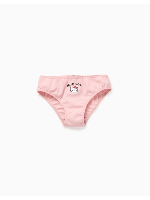 Confezione da 5 slip in cotone con stampe hello kitty - Kiabi Confezione da 5 slip in cotone con stampe hello kitty - Kiabi
