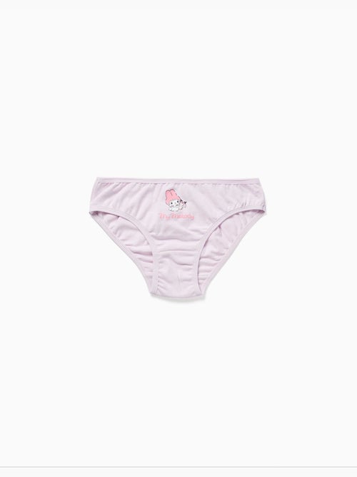 Confezione da 5 slip in cotone con stampe kuromi - Kiabi Confezione da 5 slip in cotone con stampe kuromi - Kiabi