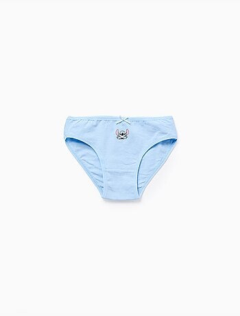 Confezione da 5 slip in cotone con stitch