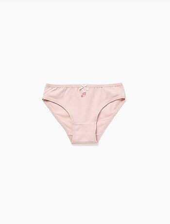 Confezione da 5 slip in cotone con unicorni