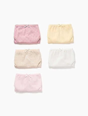 Confezione da 5 slip in cotone