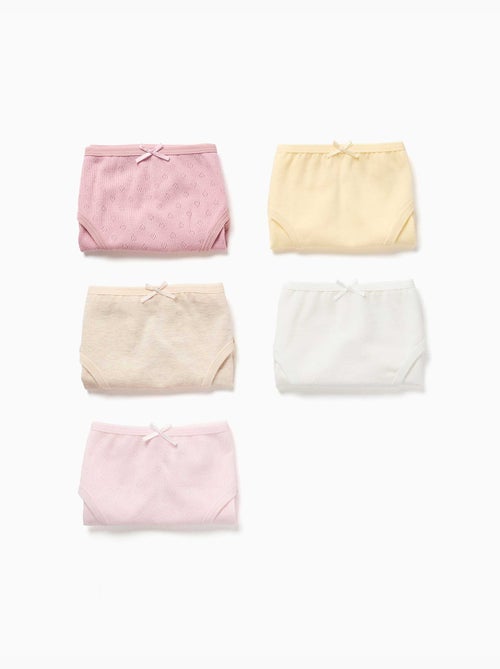 Confezione da 5 slip in cotone - Kiabi Confezione da 5 slip in cotone - Kiabi