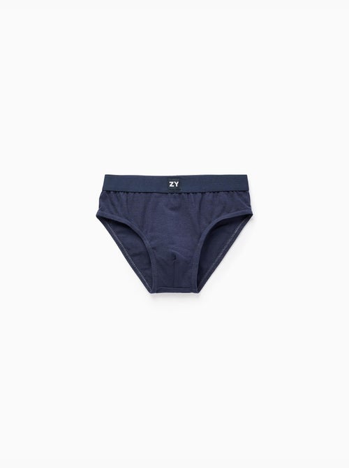 Confezione da 5 slip lisci - Kiabi