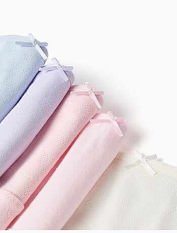 Confezione da 5 slip lisci/jacquard