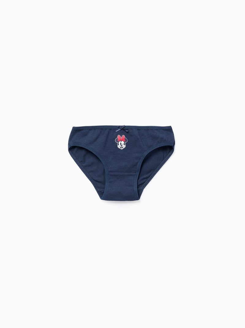 Confezione da 5 slip 'minnie' Bianco Blu marino - Kiabi