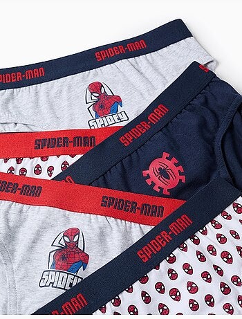 Confezione da 5 slip 'spiderman'