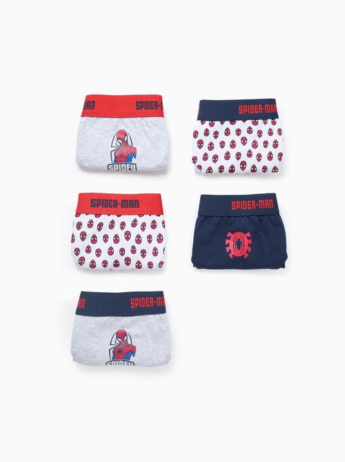 Confezione da 5 slip 'spiderman' - Kiabi