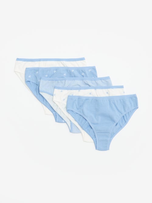 Confezione da 5 slip stampati - Kiabi Confezione da 5 slip stampati - Kiabi