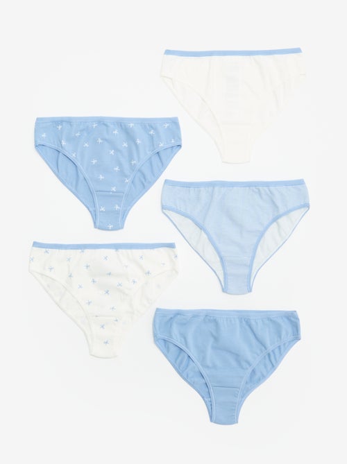 Confezione da 5 slip stampati - Kiabi Confezione da 5 slip stampati - Kiabi