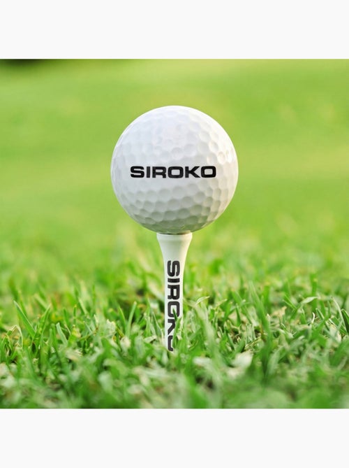Confezione da 50 tee da golf golf uomo e donna durban - Kiabi