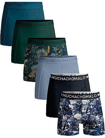 Confezione da 6 boxer Muchachomalo