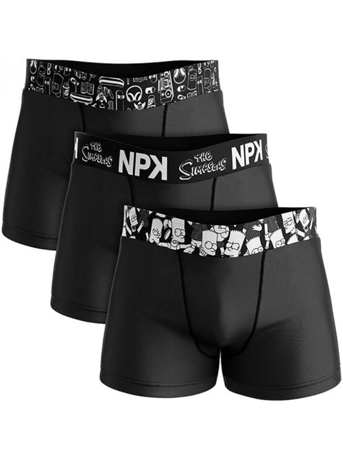 Confezione da 6 Boxer Uomo No Publik Simpsons Cotone Comfort e Fantasia - Kiabi Confezione da 6 Boxer Uomo No Publik Simpsons Cotone Comfort e Fantasia - Kiabi
