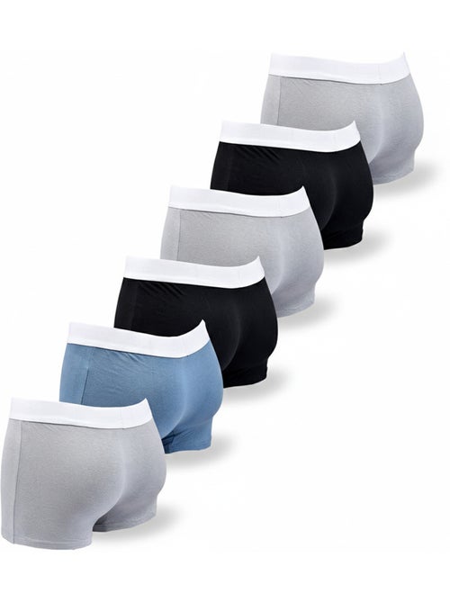 Confezione da 6 Boxer Uomo SERGIO TACCHINI - Kiabi Confezione da 6 Boxer Uomo SERGIO TACCHINI - Kiabi