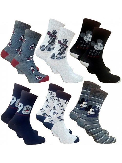 Confezione da 6 Calzini Adulto Licenza Fantasie - Assortimento Modelli - Kiabi Confezione da 6 Calzini Adulto Licenza Fantasie - Assortimento Modelli - Kiabi