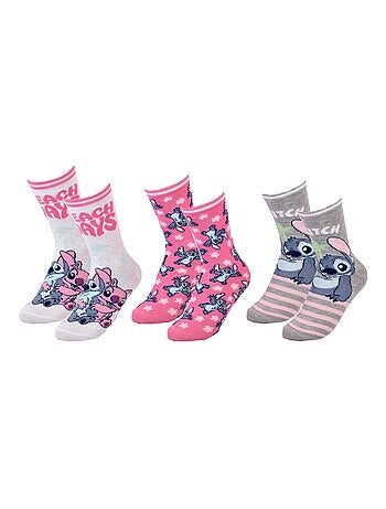 Confezione da 6 calzini bambina DISNEY LILO E STITCH