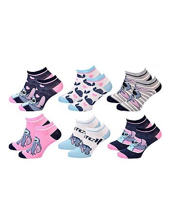 Confezione da 6 calzini bambina DISNEY LILO E STITCH