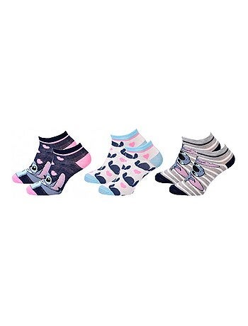 Confezione da 6 calzini bambina DISNEY LILO E STITCH