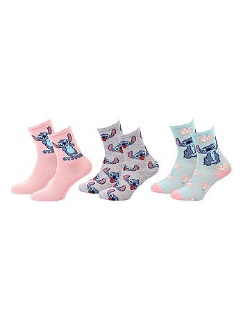 Confezione da 6 calzini bambina DISNEY LILO E STITCH