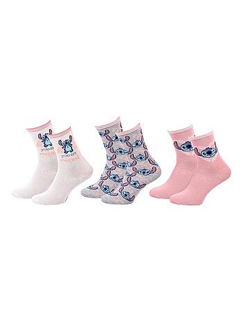 Confezione da 6 calzini bambina DISNEY LILO E STITCH