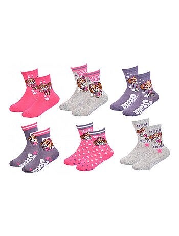 Confezione da 6 calzini bambina PAT PATROUILLE