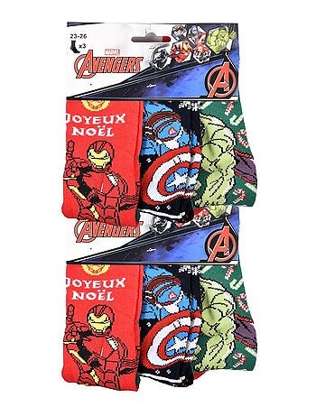 Confezione da 6 Calzini Bambino AVENGERS