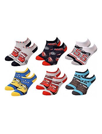 Confezione da 6 calzini bambino CARS