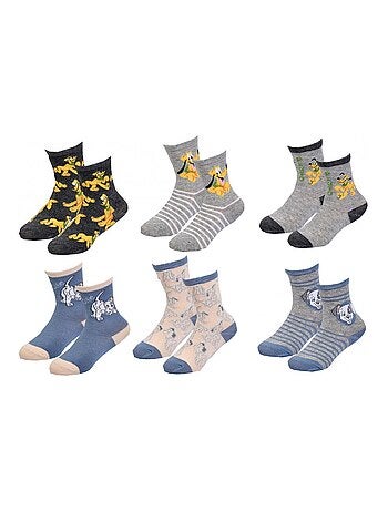 Confezione da 6 Calzini Bambino DISNEY CLASSIC