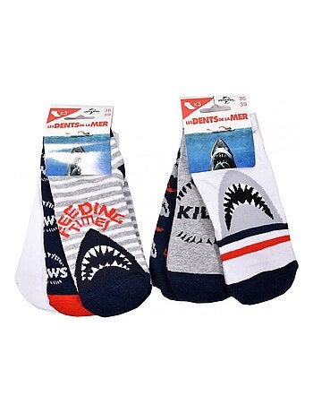 Confezione da 6 calzini bambino JAWS