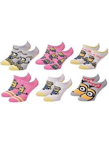 Confezione da 6 calzini bambino Licenza MOI, MOCHE ET MECHANT